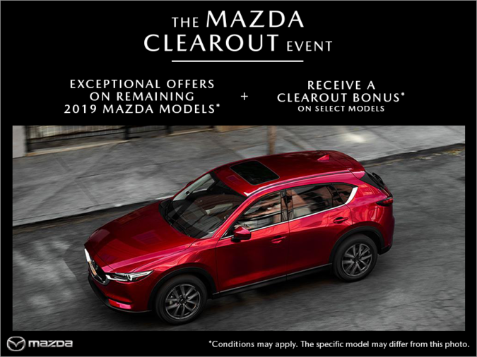 Coastline Mazda - The Mazda Clearout Event