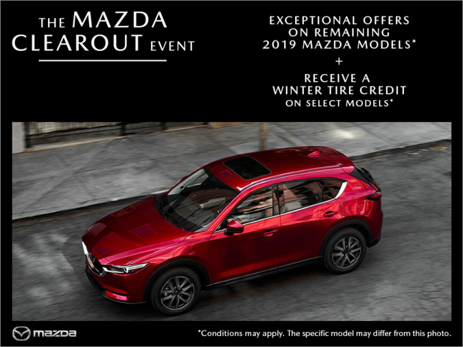 Regina Mazda - The Mazda Clearout Event
