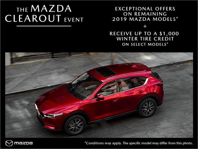 Regina Mazda - The Mazda Clearout Event