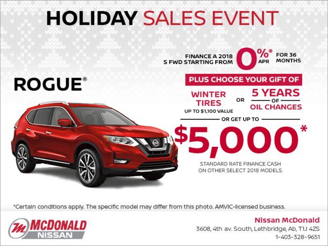 Get the 2018 Nissan Rogue today!