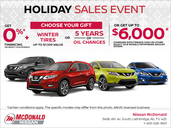 Nissan's Holiday Sales Event!