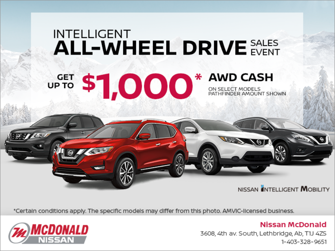 Intelligent All-Wheel Drive Sales Event