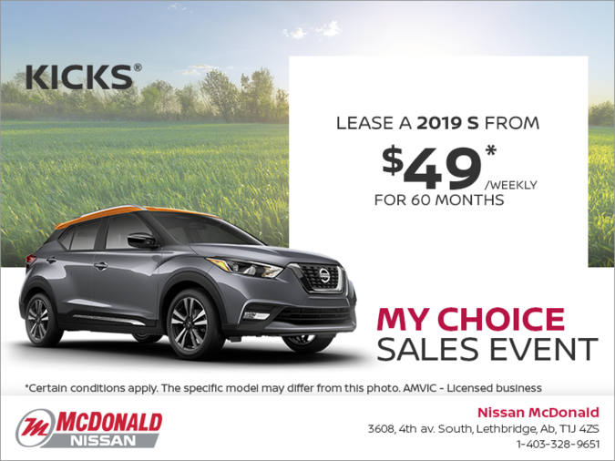 Get the 2019 Nissan Kicks Today!