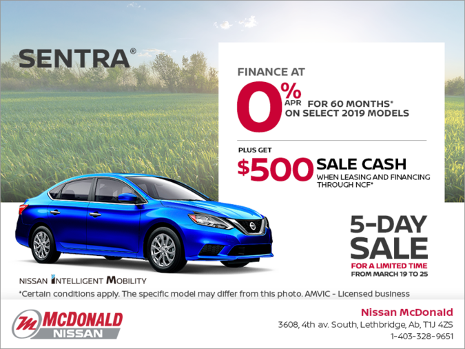 Get the 2019 Sentra Today!