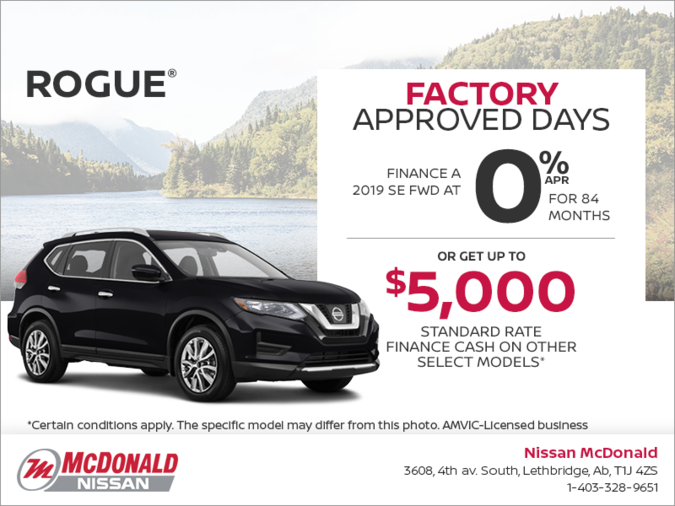 Get the 2019 Nissan Rogue Today!