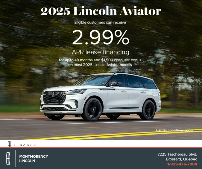 The 2025 Lincoln Aviator!