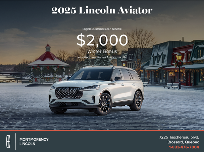 The 2025 Lincoln Aviator!