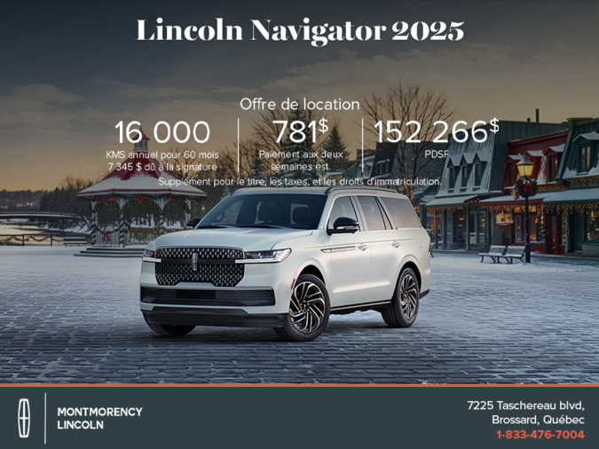 Le Lincoln Navigator 2025 !