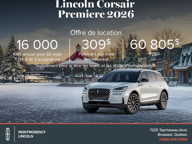 Le Lincoln Corsair 2025!