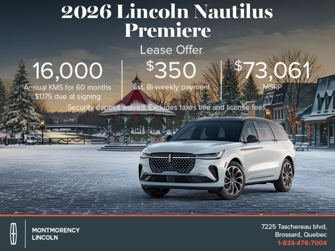 The 2026 Lincoln Nautilus!