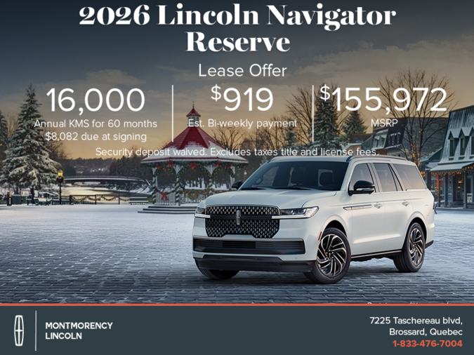 The 2026 Lincoln Navigator!