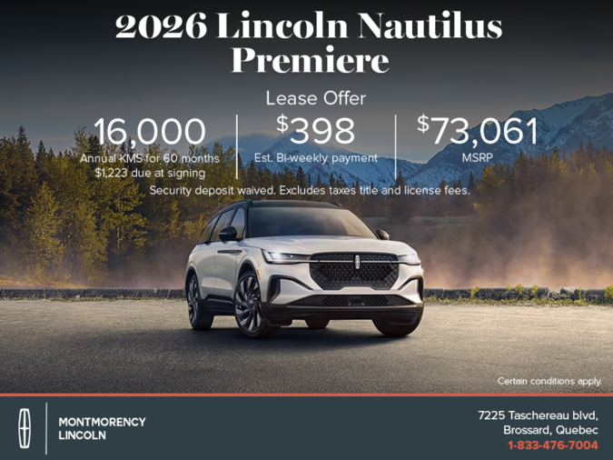 The 2026 Lincoln Nautilus!