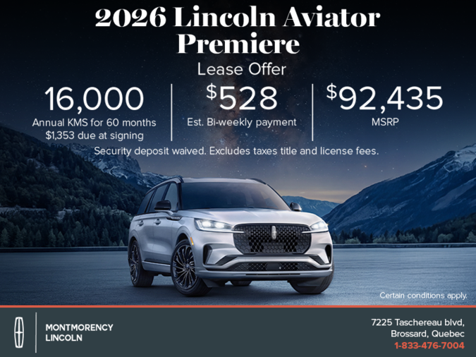 The 2026 Lincoln Aviator!