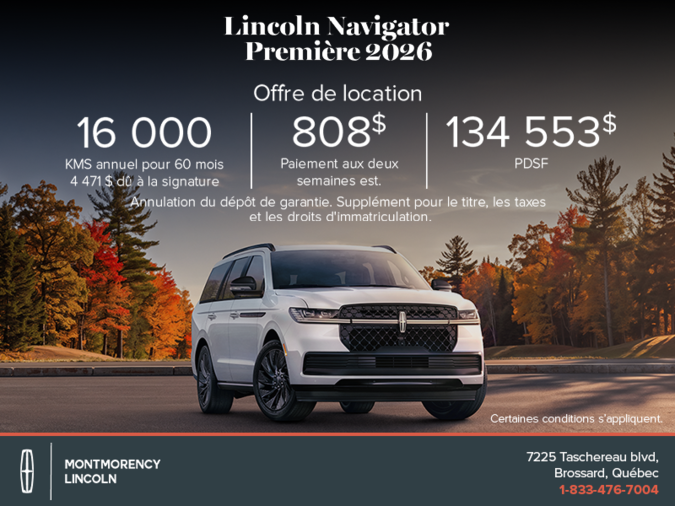 Lincoln Navigator 2026