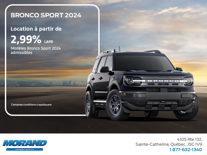 Ford Bronco Sport 2024