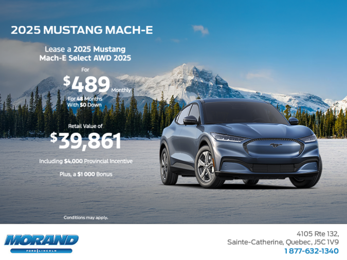 2025 Ford Mustang Mach-E