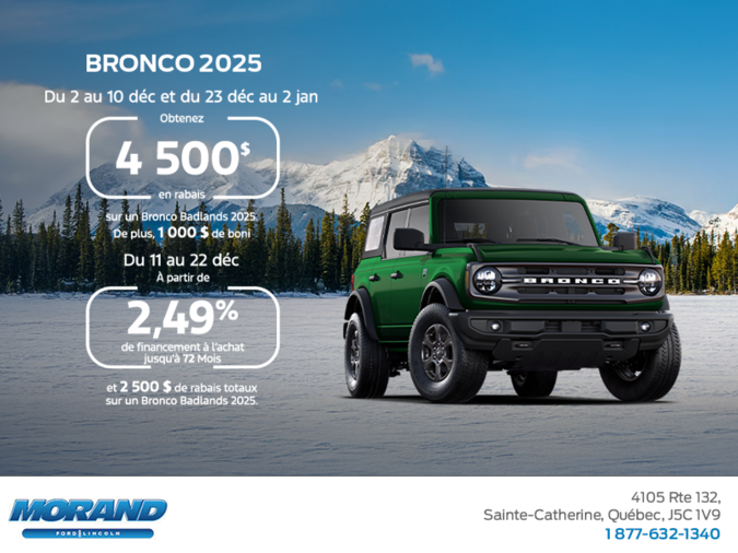 Ford Bronco 2025