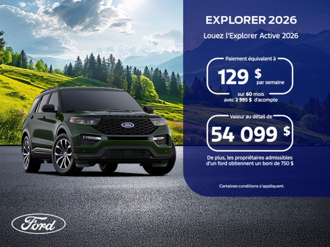 Ford Explorer 2026