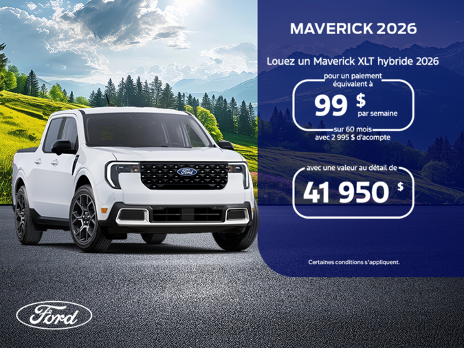 Ford Maverick Hybride 2026