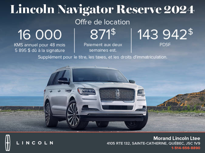 Le Lincoln Navigator 2024 !