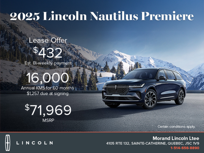 The 2025 Lincoln Nautilus!