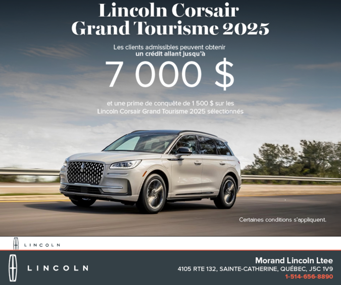 Le Lincoln Corsair 2025!
