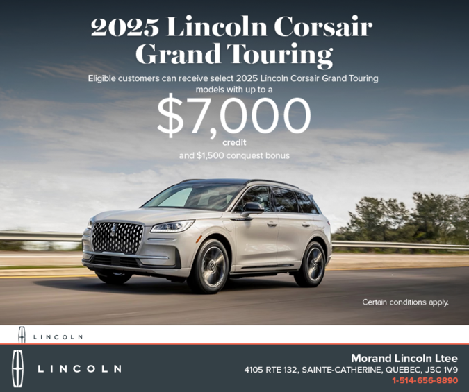 The 2025 Lincoln Corsair!