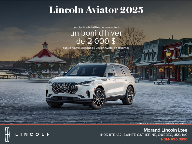 Le Lincoln Aviator 2025 !