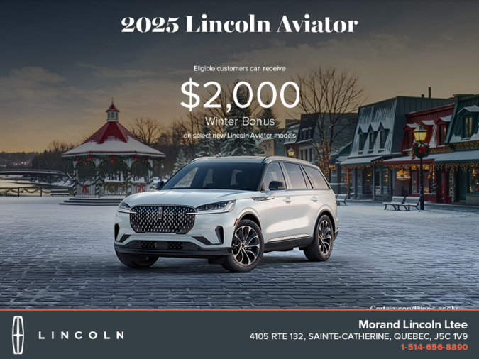 The 2025 Lincoln Aviator!
