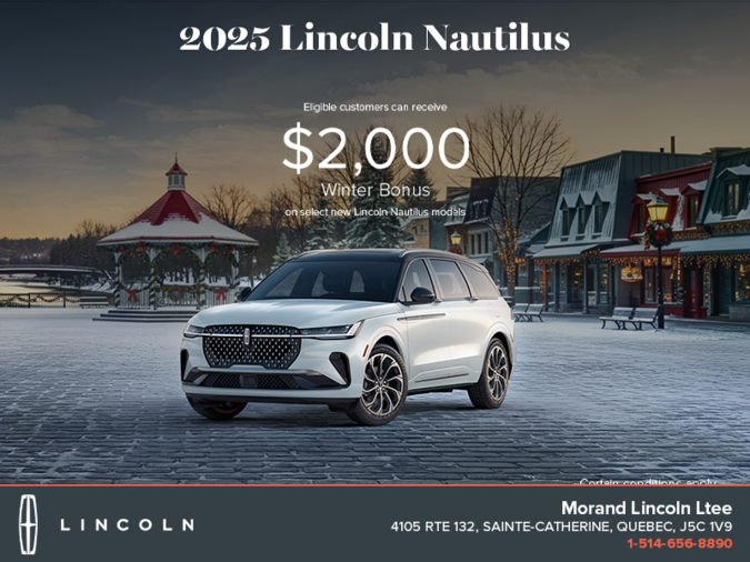 The 2025 Lincoln Nautilus!
