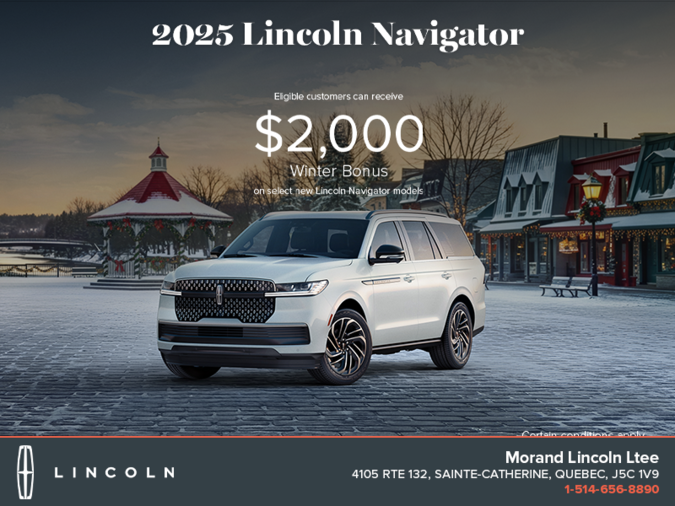 The 2025 Lincoln Navigator!