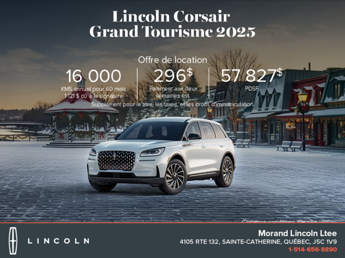 Le Lincoln Corsair 2025!