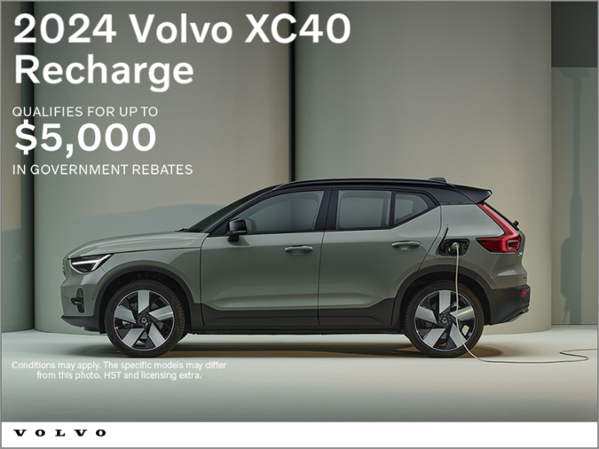The 2024 Volvo XC40 Volvo Cars Newmarket