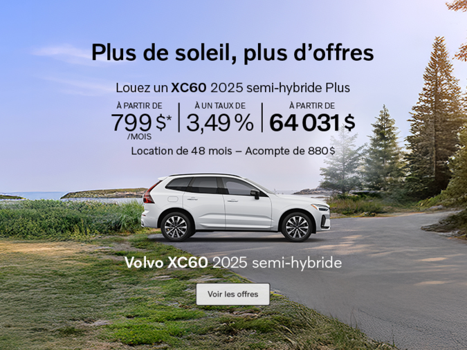 Le Volvo XC60 2025