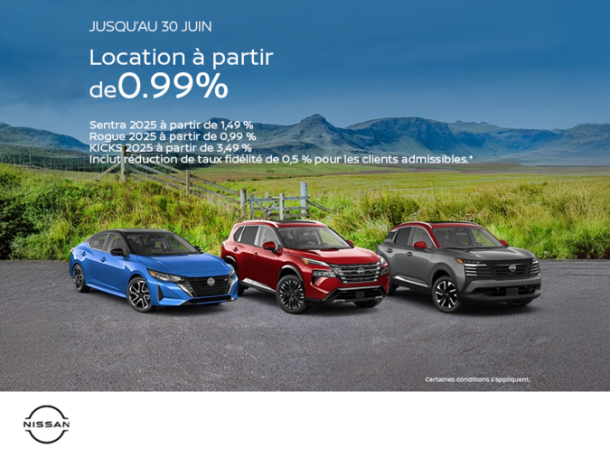 L’événement mensuel Nissan