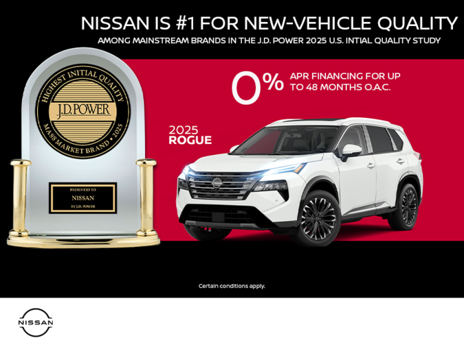Get the 2025 Rogue SL Today!
