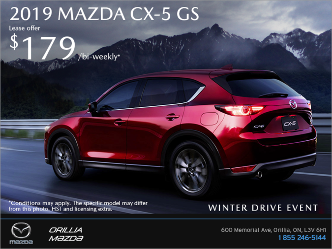 Orillia Mazda - Get the 2019 Mazda CX-5 Today!