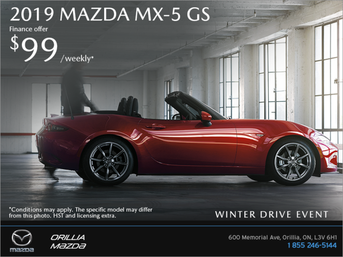 Orillia Mazda - Get the 2019 Mazda MX-5 Today!