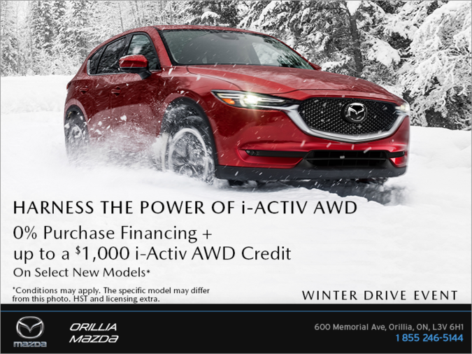 Orillia Mazda - Mazda Winter Drive Event!