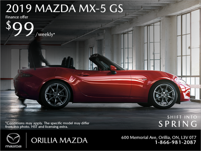 Orillia Mazda - Get the 2019 Mazda MX-5 Today!