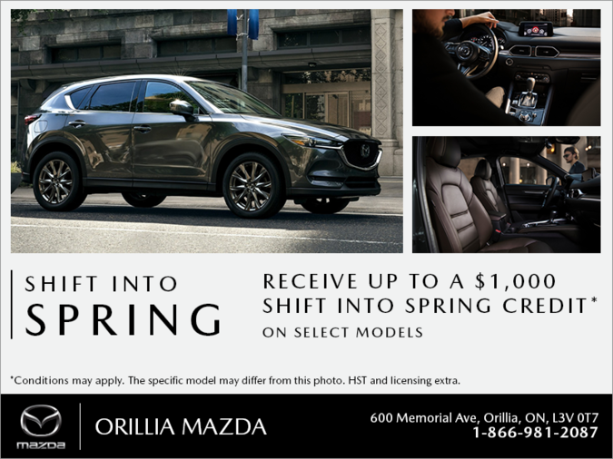 Orillia Mazda - Shift into Spring