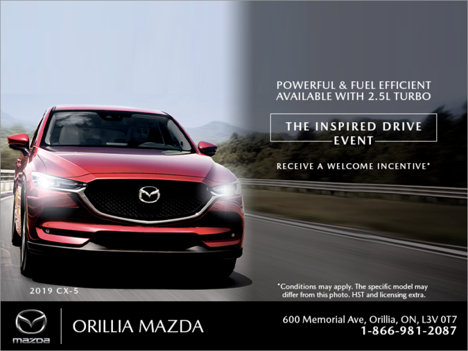 Orillia Mazda - The Inspired Drive event