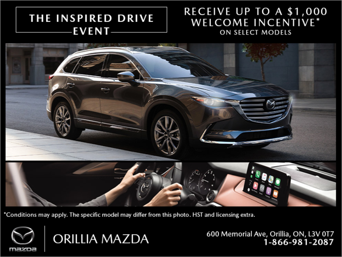 Orillia Mazda - The Inspired Drive Event
