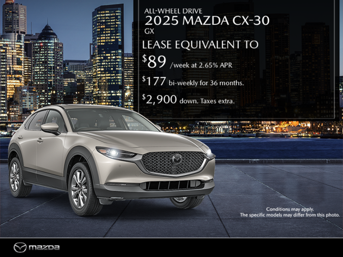 Pacific Mazda - Get the 2025 Mazda CX-30