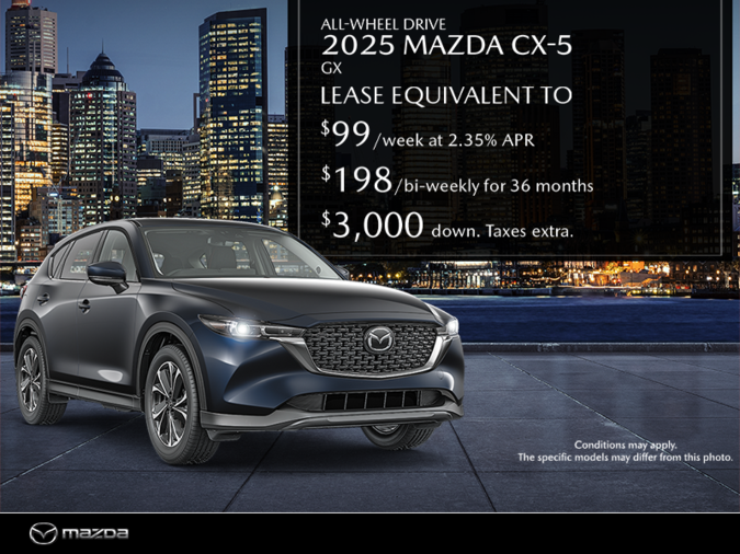 Pacific Mazda - Get the 2025 Mazda CX-5