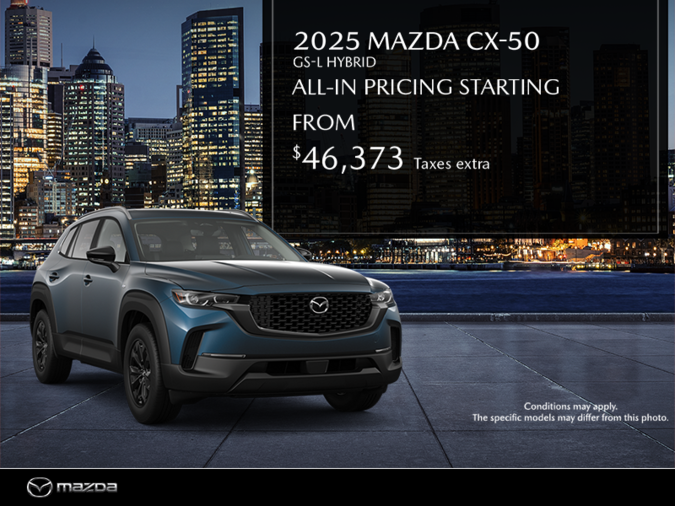 Pacific Mazda - Get the 2025 Mazda CX-50 Hybrid