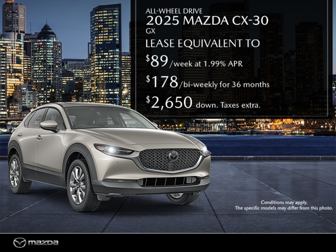Pacific Mazda - Get the 2025 Mazda CX-30