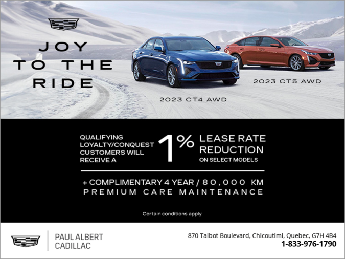 2023 Cadillac CT4