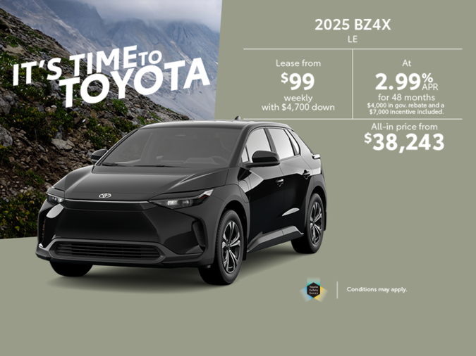 2025 Toyota BZ4X