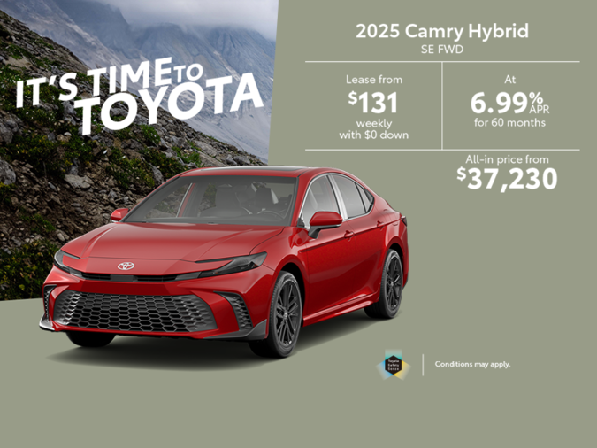 2025 Toyota Camry Hybrid